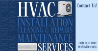 Editorial HVAC Service Facebook Ad Design