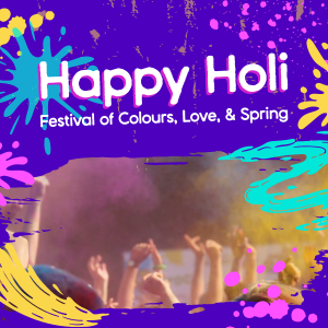 Holi Celebration Instagram post Image Preview