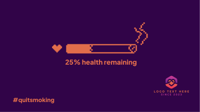 Health Bar Smoking Facebook event cover Image Preview