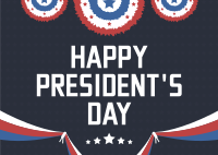 Day of Presidents Postcard Design