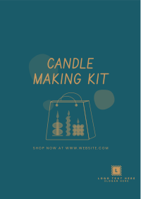 Candle Making Kit Flyer Design