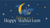 Blessed Islamic Year Facebook Event Cover Image Preview