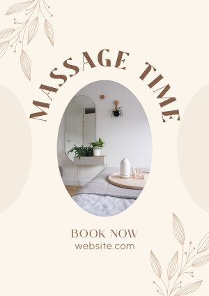 Chic Massage Flyer Image Preview