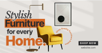 Shop Minimalist Furniture  Facebook Ad Design