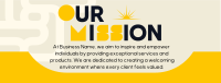 Our Mission Statement Facebook Cover Design