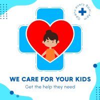 Care for your kids Instagram post Image Preview