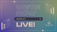 Live Website Announcement Animation Preview