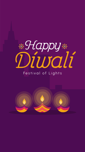 Diwali Celebration Instagram story Image Preview