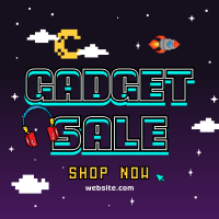 Retro Gadget Sale Instagram Post Design