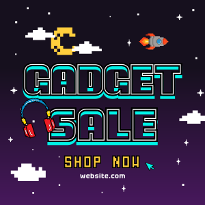 Retro Gadget Sale Instagram post Image Preview
