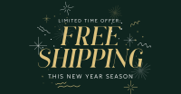 Year End Shipping Facebook Ad Design