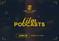 Film Podcasts Postcard Preview