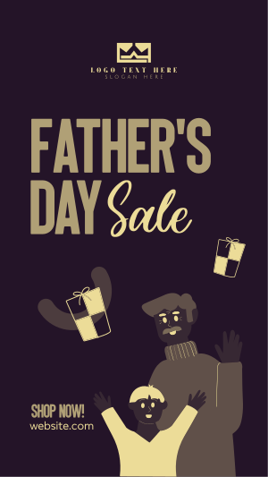 Fathers Day Sale Facebook story Image Preview