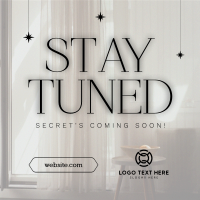 Stay Tuned Instagram Post Design