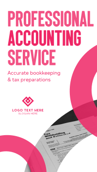 Stress-free Accounting Instagram Story Design