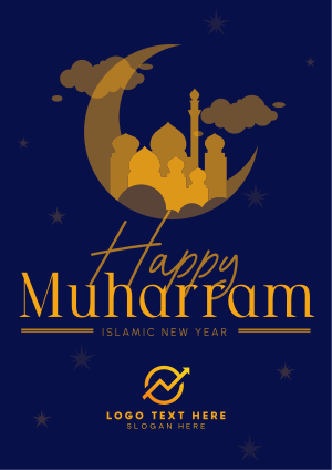 Blessed Islamic Year Flyer Image Preview