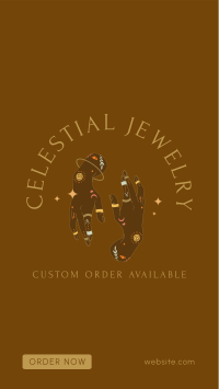 Customized Celestial Collection Facebook story Image Preview