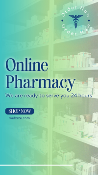 Online Pharmacy TikTok Video Design