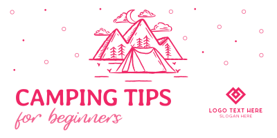 Camping Tips For Beginners Twitter Post Image Preview