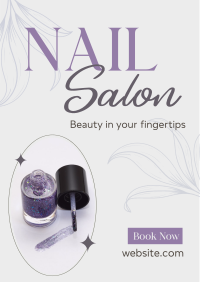 Beauty Nail Salon Flyer Design