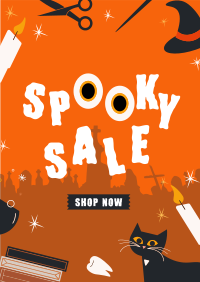 Super Spooky Sale Poster Image Preview