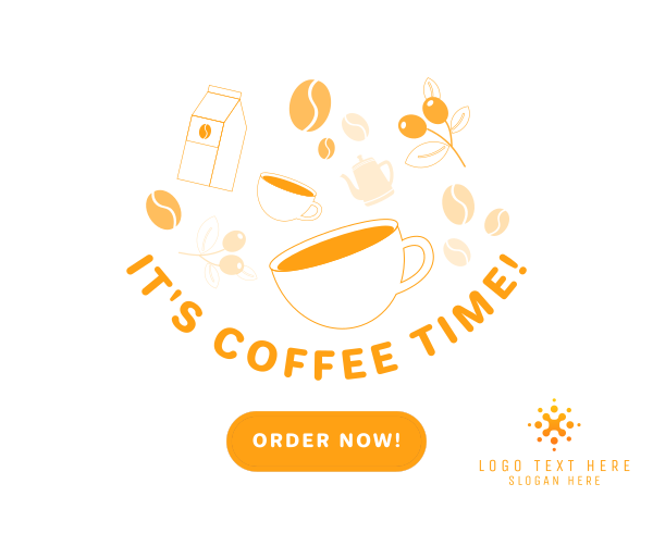 Coffee Time Facebook Post Design Image Preview