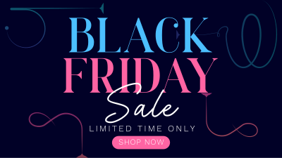 Classic Black Friday Sale Facebook event cover Image Preview
