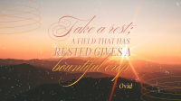 Rest Daily Reminder Quote Animation Image Preview