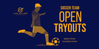 Soccer Tryouts Twitter post Image Preview