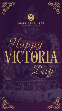 Victoria Day Crown  YouTube Short Design