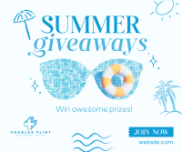 Summer Treat Giveaways Facebook Post Design