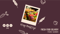 Fresh Food Delivery Facebook event cover Image Preview