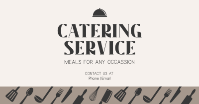 Food Catering Business Facebook ad Image Preview