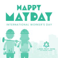 May Day Workers Event Linkedin Post Image Preview