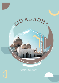 Eid Al Adha Shapes Flyer Image Preview