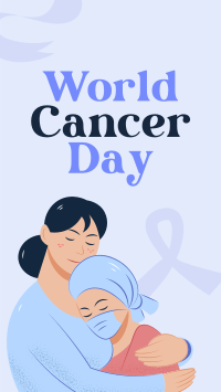 Cancer Day Patient Facebook Story Design