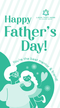 Father's Day Greeting YouTube short Image Preview