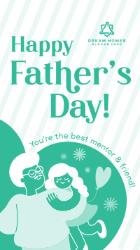 Father's Day Greeting YouTube Short Image Preview