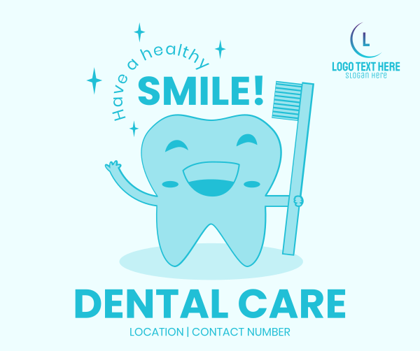 Dental Care Facebook Post Design