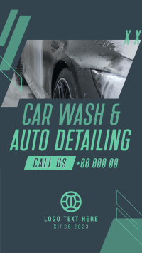 Car Wash Auto detailing Service Instagram story Image Preview