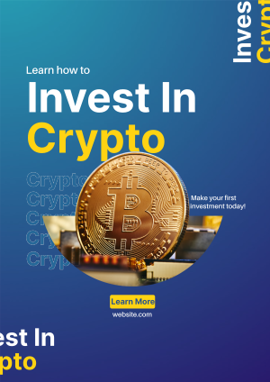 Crypto Investment Flyer Image Preview