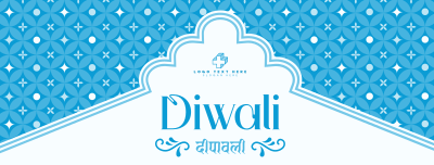 Blessed Bright Diwali Facebook cover Image Preview