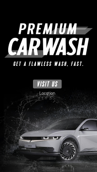 Premium Car Wash Facebook Story Design