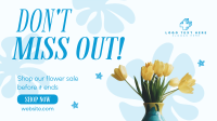 Shop Flower Sale Video Preview