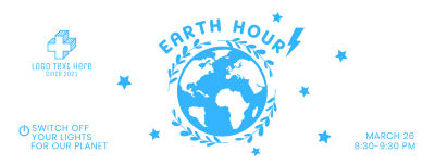 Recharging Earth Hour Facebook cover Image Preview