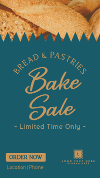 Homemade Bake Sale  YouTube Short Design