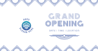 Art Deco Grand Opening Facebook ad Image Preview