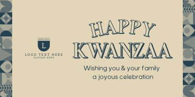 Celebrate Kwanzaa Twitter Post Image Preview