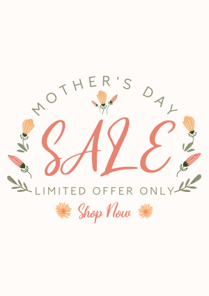 Mother's Abloom Love Sale Flyer Image Preview