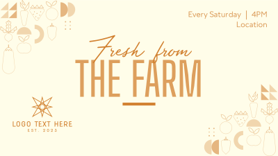 Fresh from the Farm Facebook event cover Image Preview